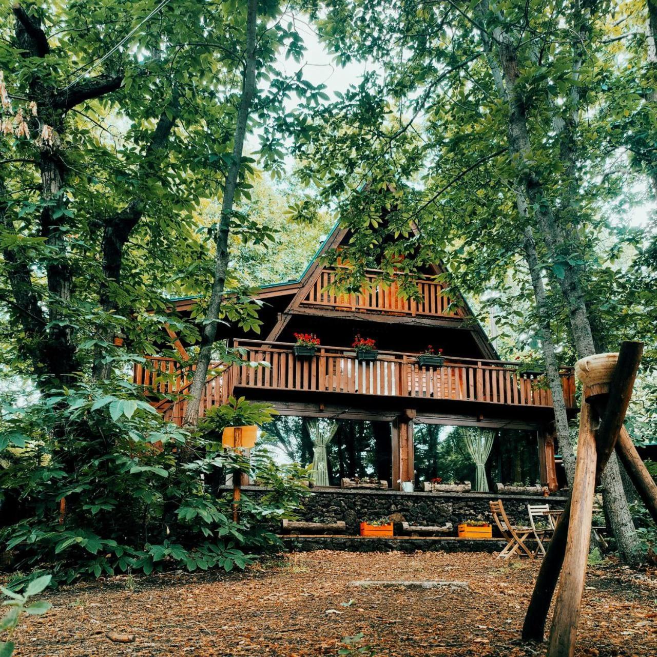 Matilde'S Chalet Etna Nature House 니콜로시 외부 사진