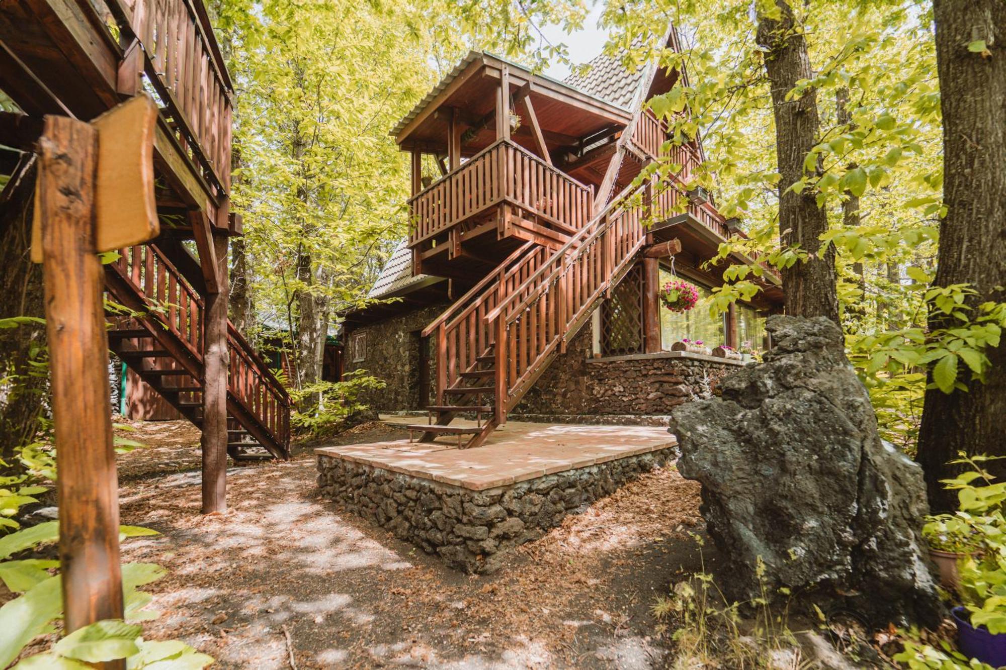 Matilde'S Chalet Etna Nature House 니콜로시 외부 사진